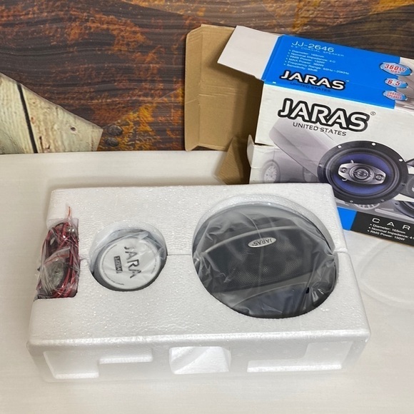 NEW Jaras JJ-2646 6.5” Coaxial Speaker 360 watt max - Picture 2 of 8